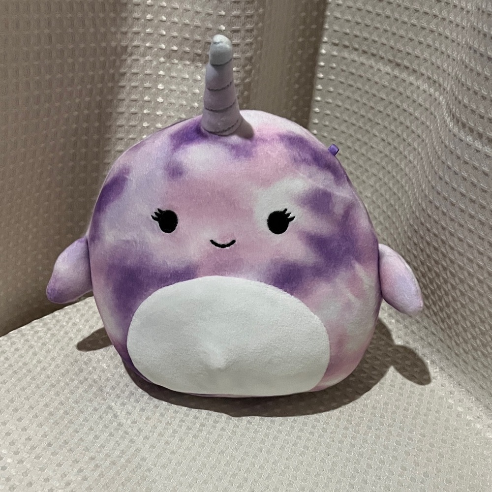 Squishmallows Nabila the Narwhal Plush 7”